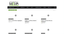 Desktop Screenshot of myfootballhighlights.com